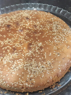 عکسی از دستور کیک ارده و کنجد