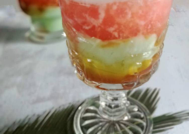 Langkah Mudah untuk Menyiapkan Bubur Sumsum Abang-abang yang Enak