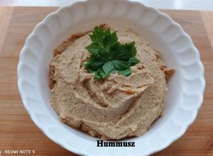 Hummusz - azaz csicseriborsó krém recept fotója