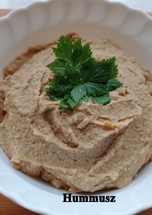 Hummusz - azaz csicseriborsó krém recept fotója
