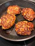 Hamburguesa de ternera y zanahoria