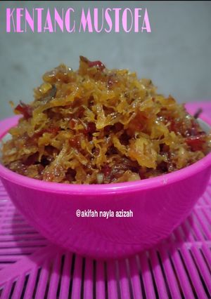 Foto resep 13.Kentang mustafa