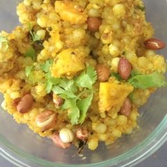 A picture of Potato Peanut Sabudana Khicidi.