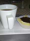 Postre de hojaldre con dátiles
