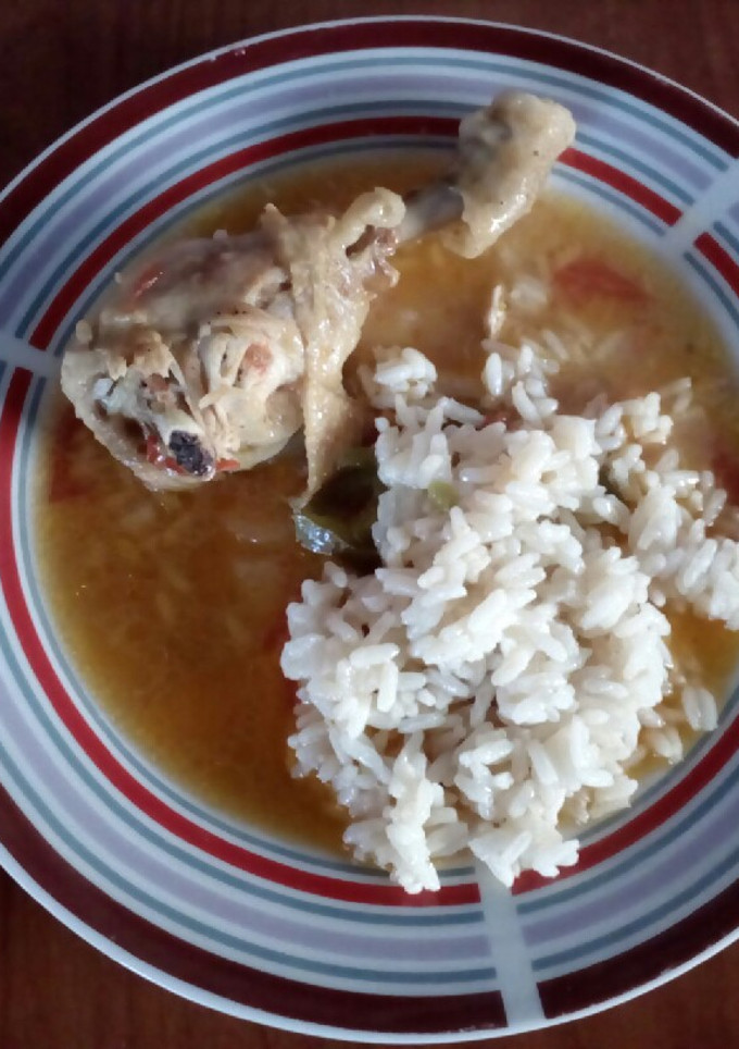 Una foto de Pollo improvisado