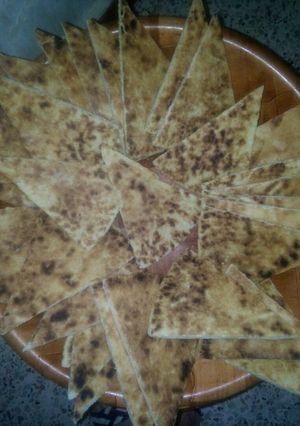 صورة لوصفة الكسرة الجيجلية او على طريقتي