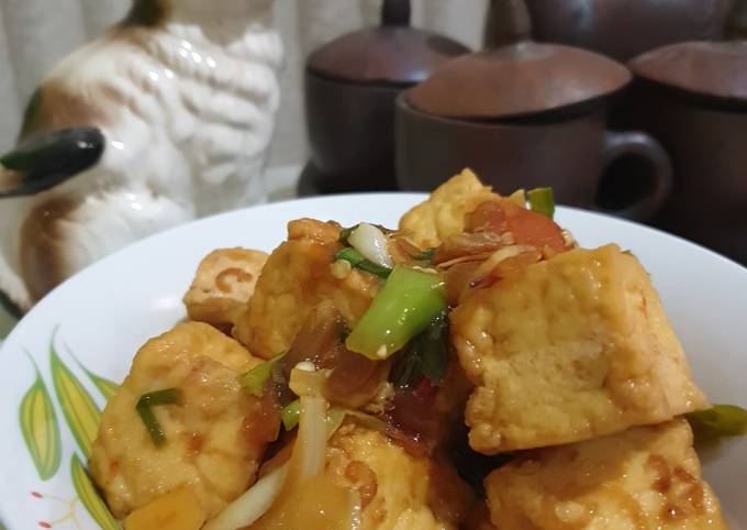 Resep Tumis Tahu Kecap Pedas Oleh Aprilia Nur Azizah Cookpad