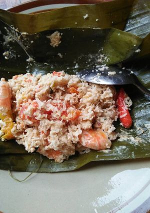 Foto resep Botok udang simpel😉