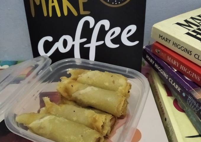 Ini dia! Cara mudah membuat Sosis Gulung Kulit Lumpia yang spesial