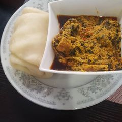 A picture of Egusi soup.