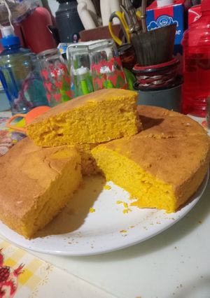 Una foto de Torta calabaza y coco 🎃🥥