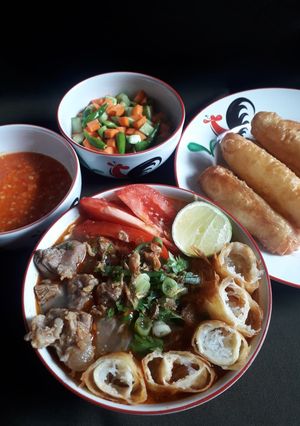 Foto resep 33# Soto Mie kuah Merah