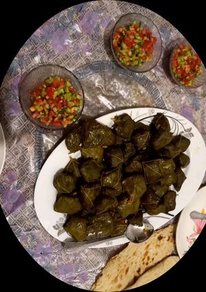 عکسی از دستور دلمه