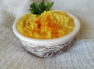 Foto di Hummus di ceci e carote speziato