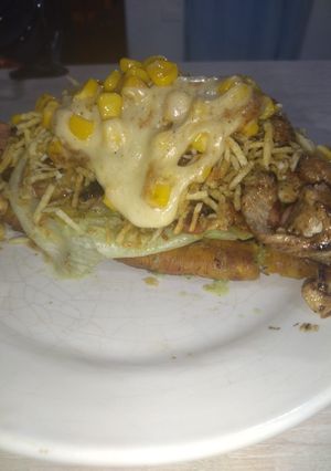Una foto de Patacon relleno