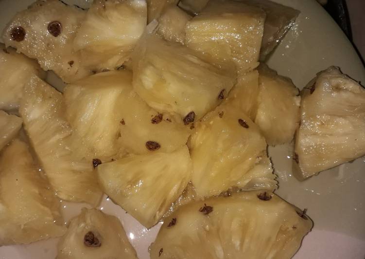 Recipe of Any-night-of-the-week Pineapple