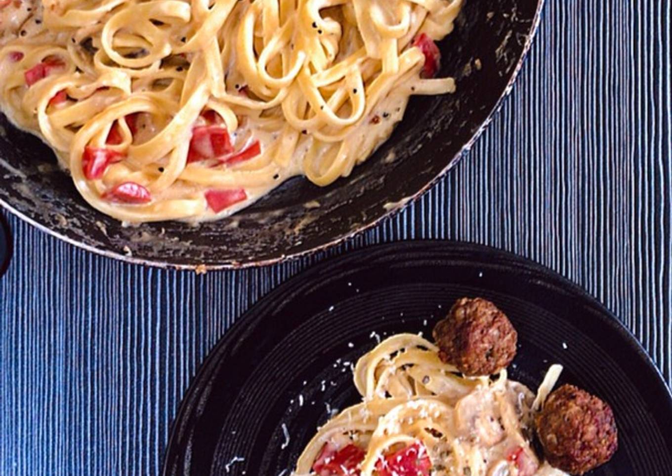 Creamy Fettuccine Carbonara