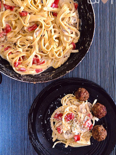 Foto resep Creamy Fettuccine Carbonara
