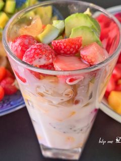 Hình của món Trái cây dầm.