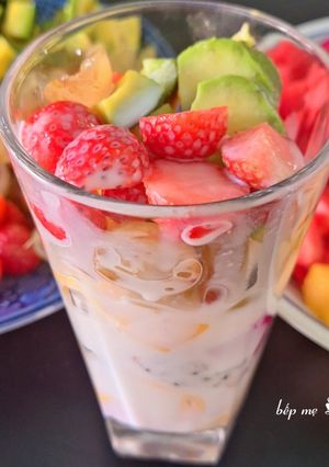Hình của món Trái cây dầm.