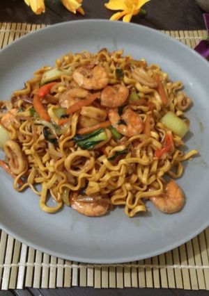 Foto resep Resep Mie Goreng Seafood Makanan Enak Mengenyangkan Dan Yang Pasti Semua Suka