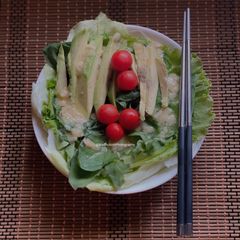 A picture of Avocado Salad.