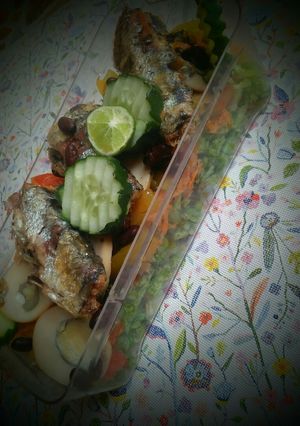 A picture of Tuna salad.