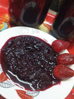 صورة لوصفة مربى فراولة 🍓والبنجر🤷🏻♀️