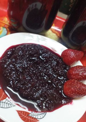 صورة لوصفة مربى فراولة 🍓والبنجر🤷🏻♀️