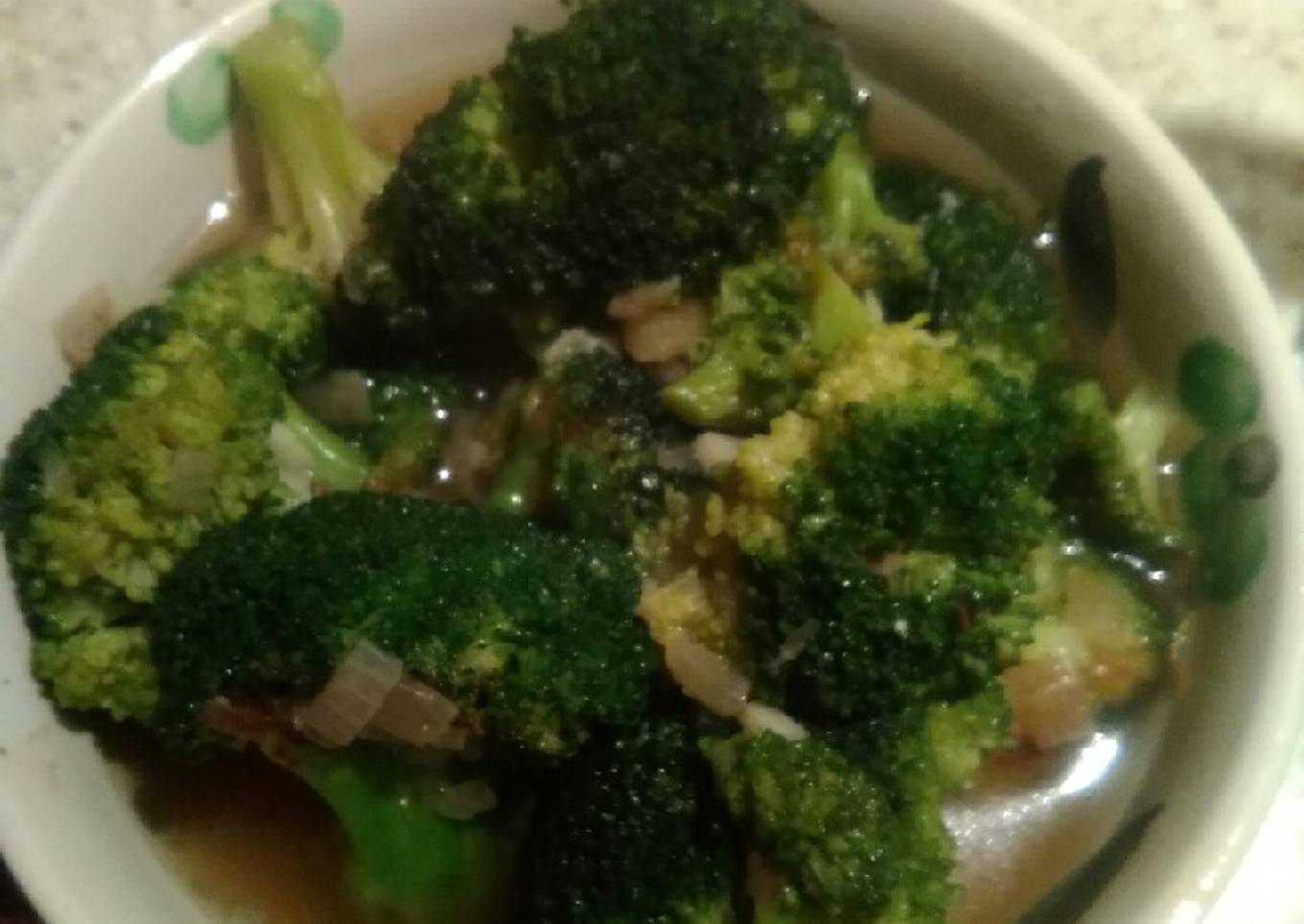 Broccoli and garlic