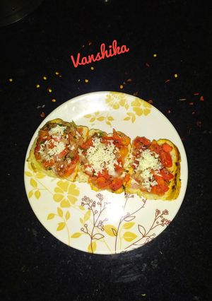 A picture of Cheesy Bruschetta.