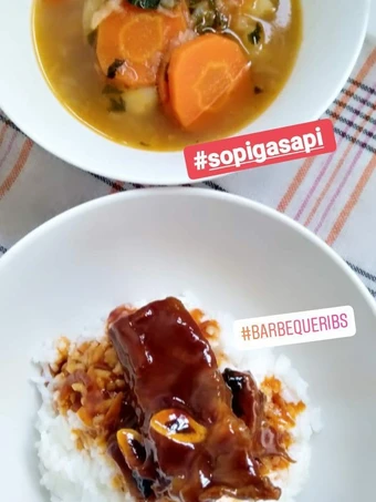Langkah Gampang Menyiapkan Resep Sop iga bakar Anti Ribet, Enak Banget