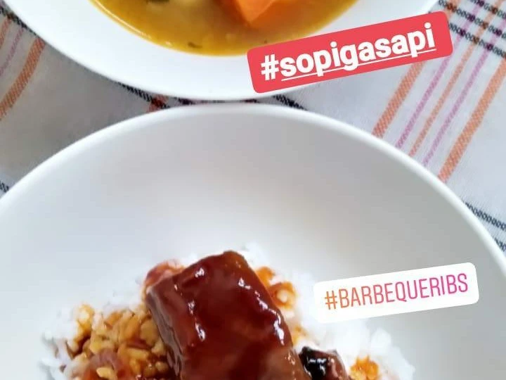 Langkah Gampang Menyiapkan Resep Sop iga bakar Anti Ribet, Enak Banget