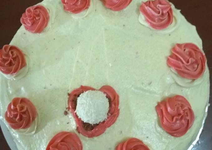 Red velvet cake#bakingchallenge