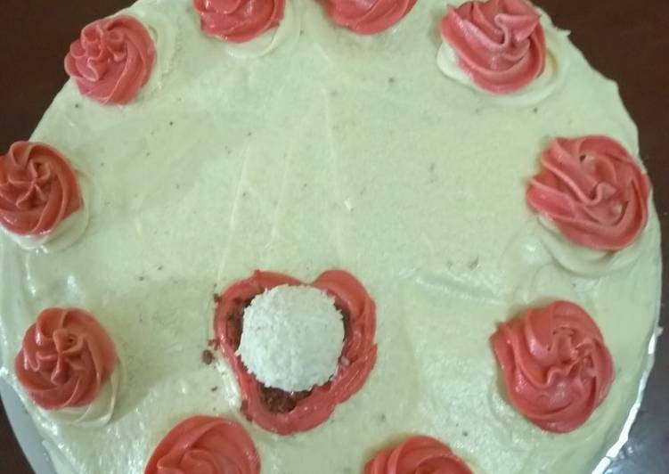Recipe of Ultimate Red velvet cake#bakingchallenge