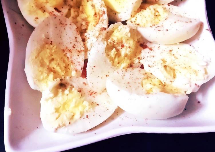 Boiled Masala Eggs