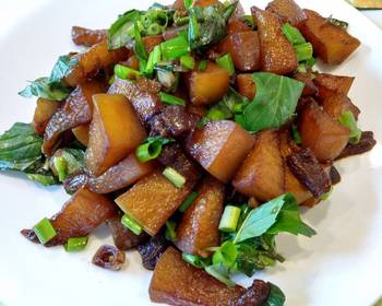 Unique Recipe SoyBraised White Gourd  Delicious Steady
