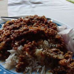 A picture of Daal Chawal.