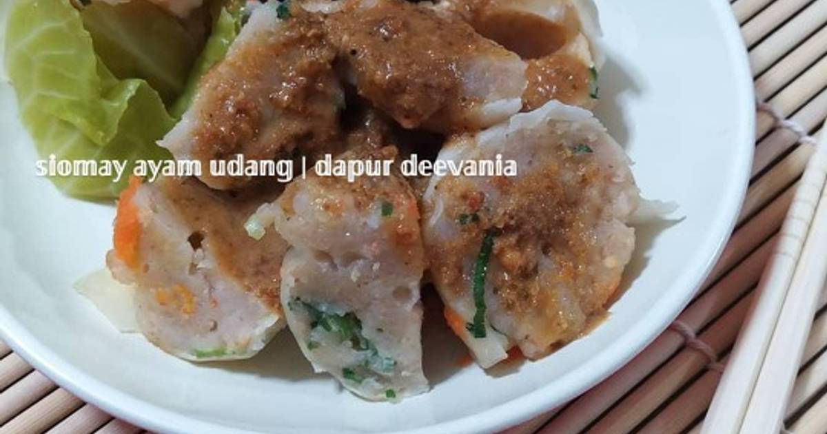 Resep Siomay Ayam Udang Oleh Dapur Deevania Cookpad