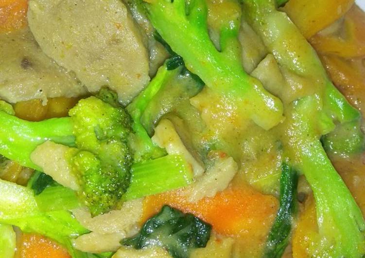 Resep Capcay pedas manis yang simpel