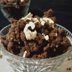 A picture of Chocolate Halwa.