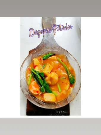 Cara Mudah Menyiapkan Resep Seblak pedas Toping FishRoll yang Bikin Ngiler Anti Ribet, Uenak Banget