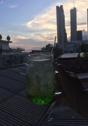 Foto resep Es selasih nata de coco