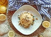 A picture of spaghetti alle vongole