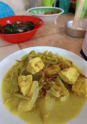 Foto resep Lodeh ceceg sapi dan manisa tidak pedas berasa kaldu