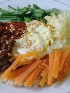 Foto resep Bibimbab (nasi campur hankook/korea)