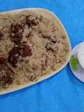 Beef yakhni pilaao