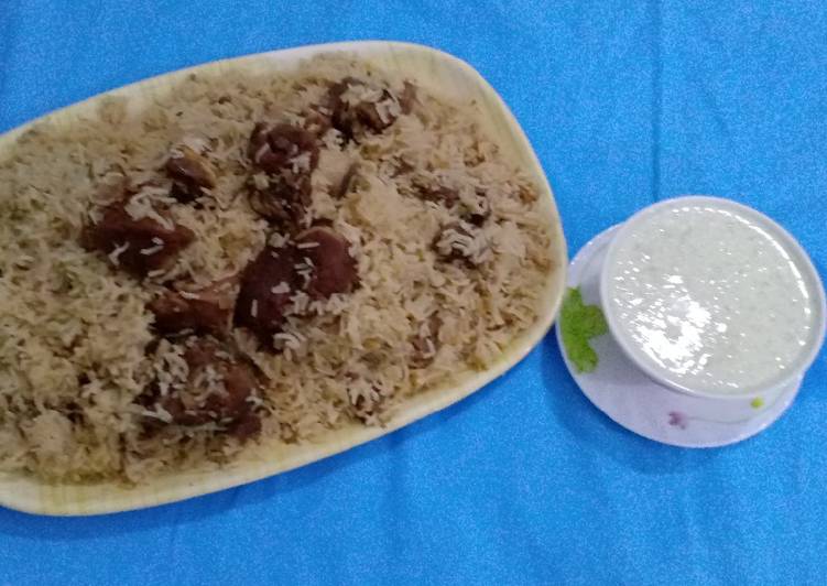 Recipe of Any-night-of-the-week Beef yakhni pilaao