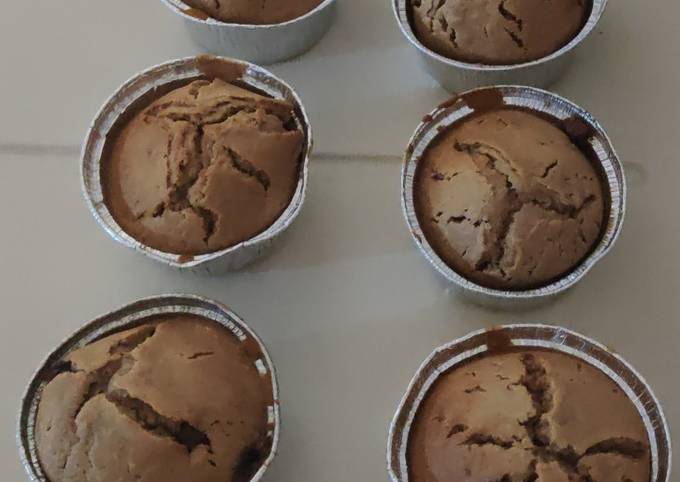 Muffins cœur au Nutella