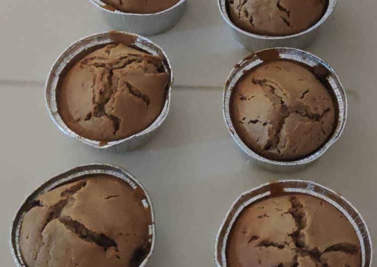 Comment faire Cuire Parfait Muffins cœur au Nutella
